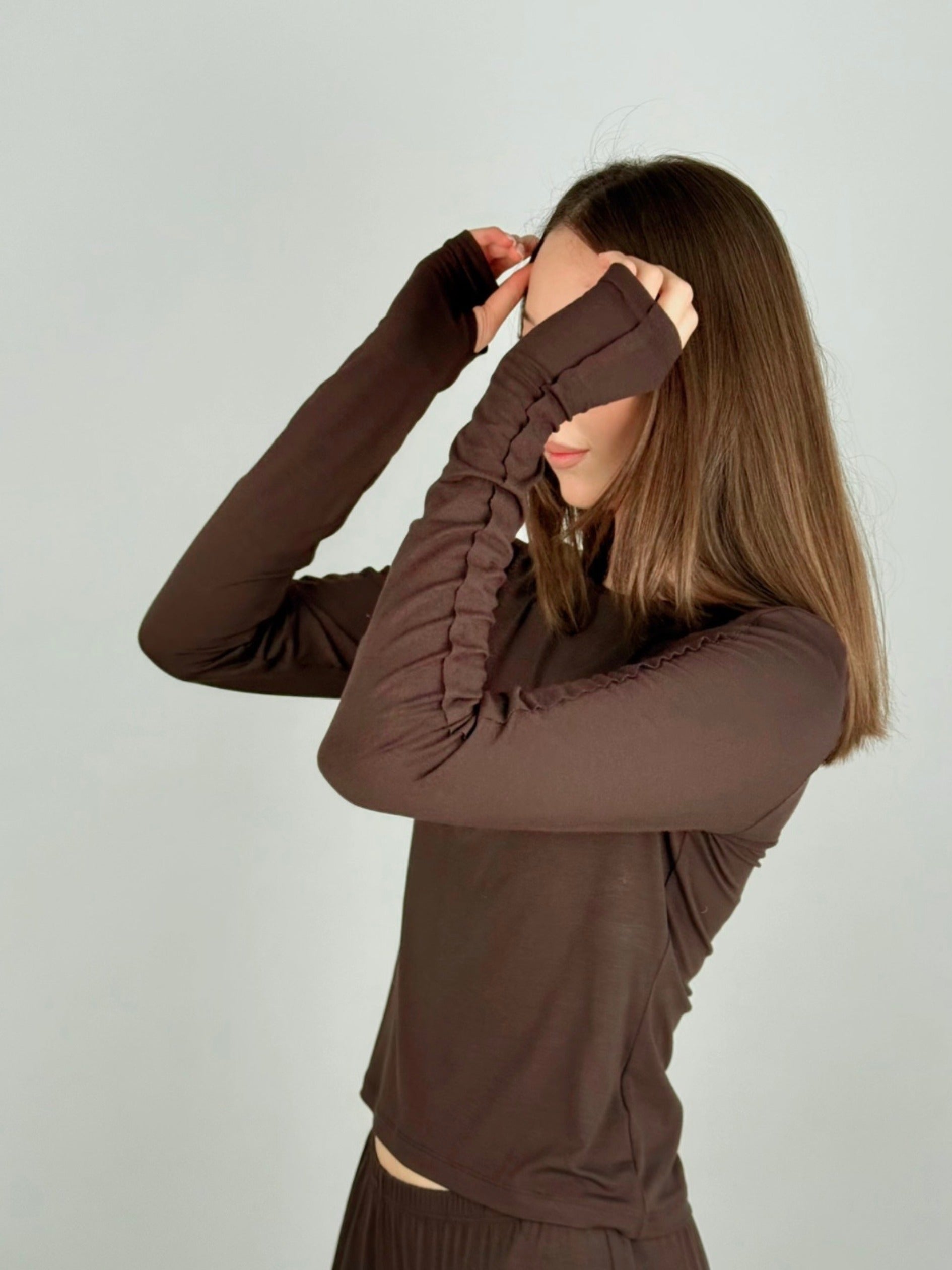 Longsleeve Havana Brown
