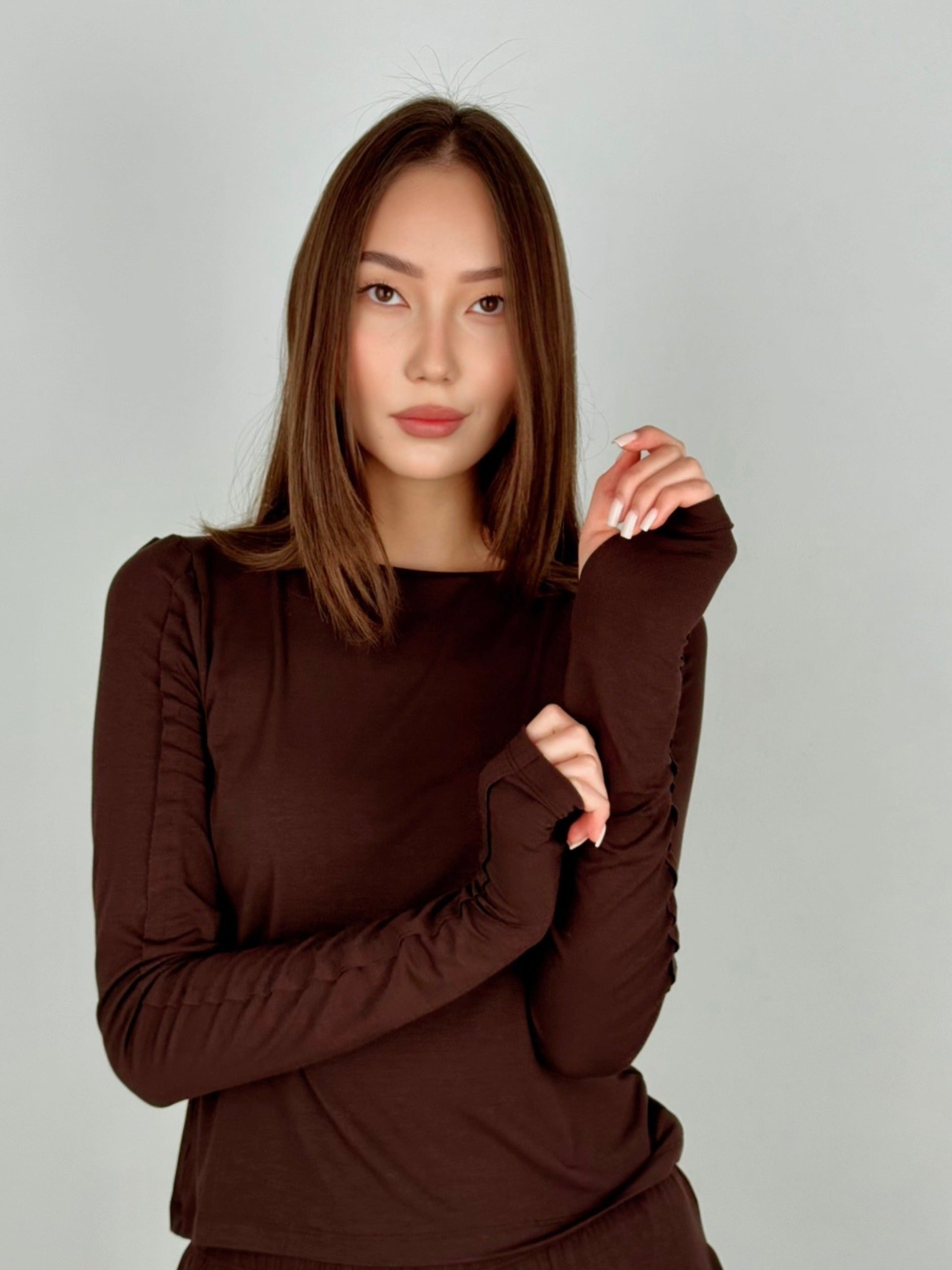 Longsleeve Havana Brown