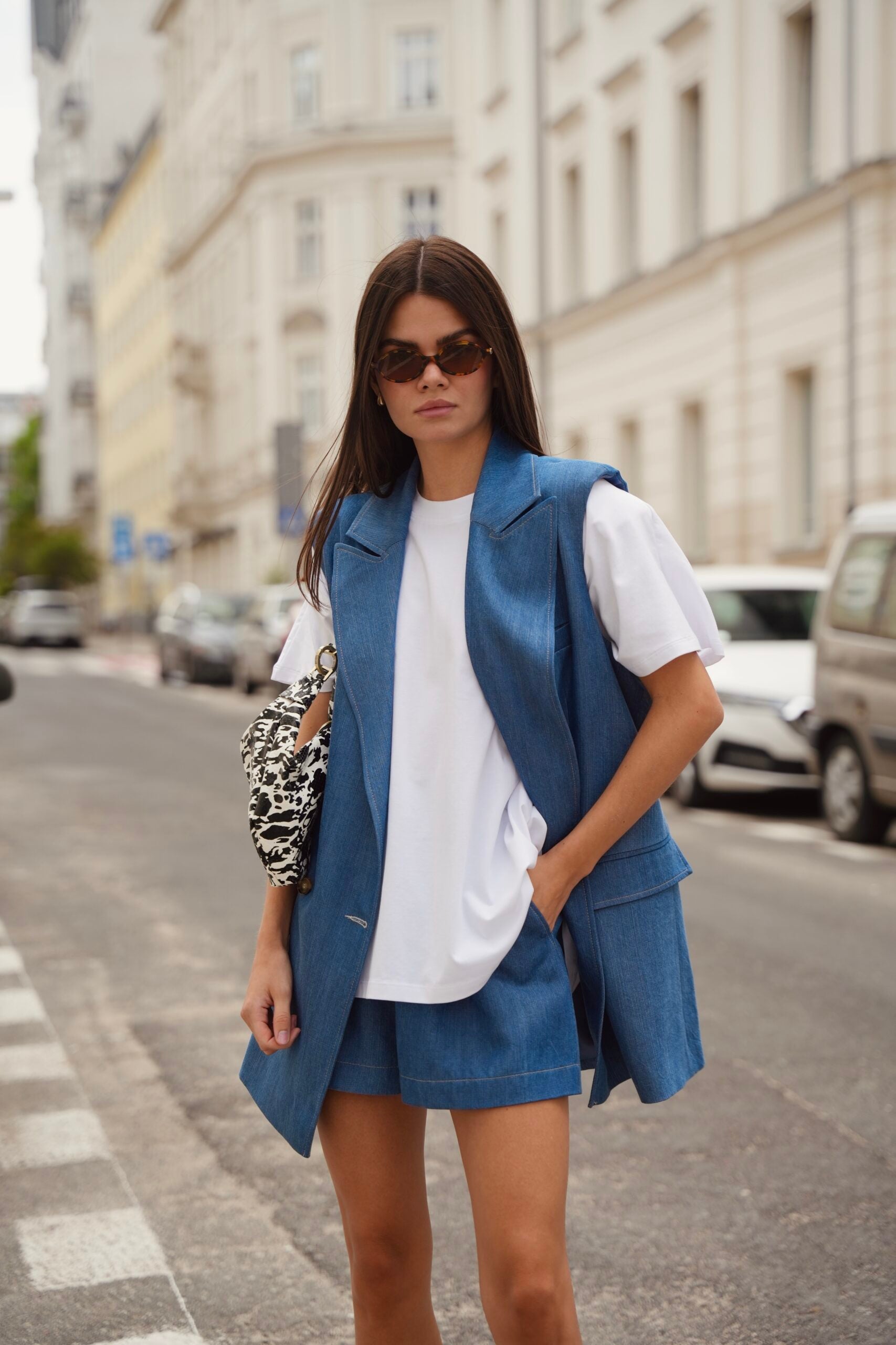 Kamizelka Santorini Blue