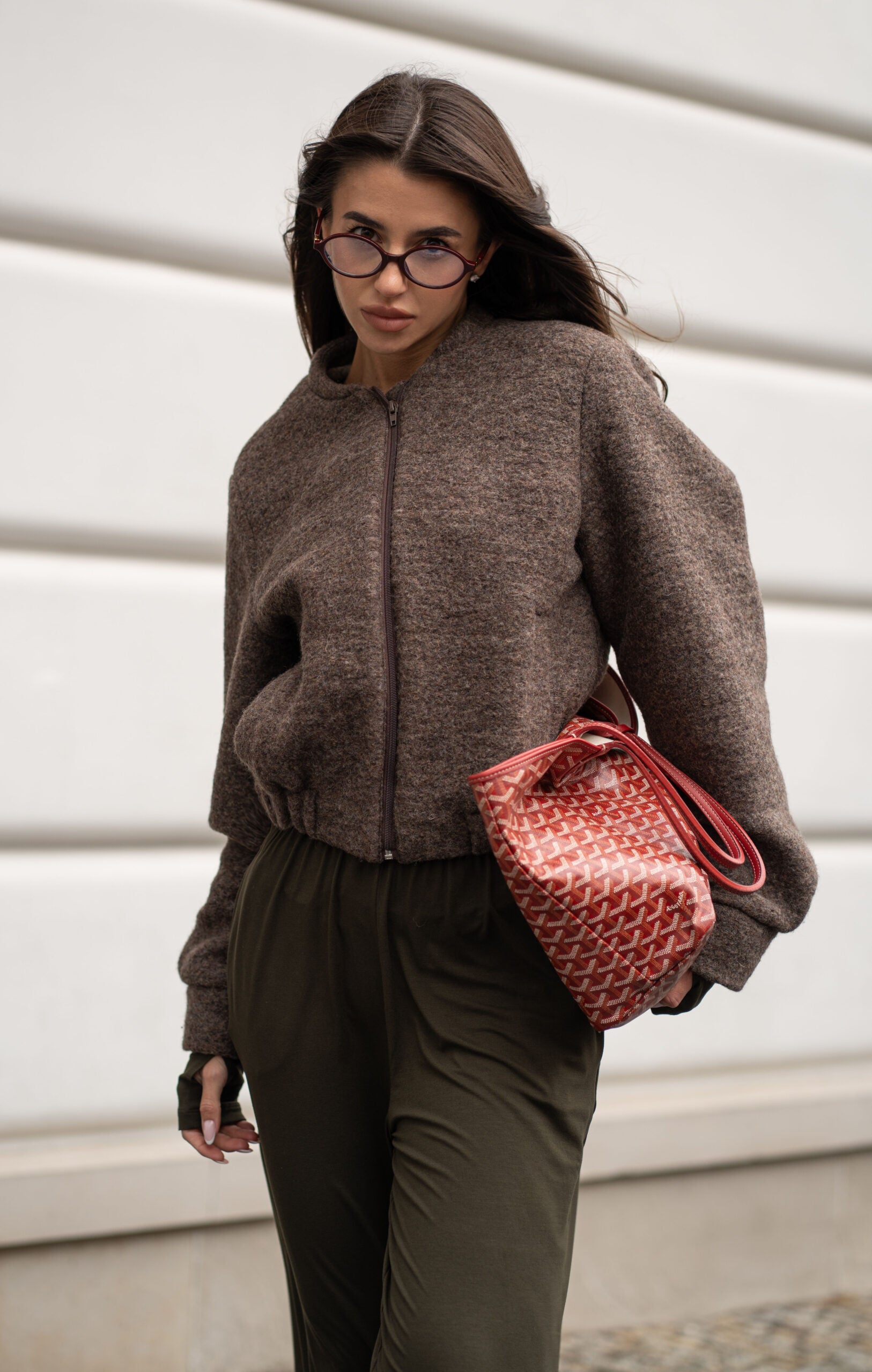 Bluza wełniana Teddy Milk Chocolate