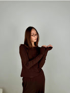 Longsleeve Havana Brown