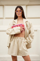 Szorty Majorka Beige