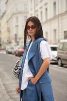 Kamizelka Santorini Blue