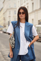 Kamizelka Santorini Blue