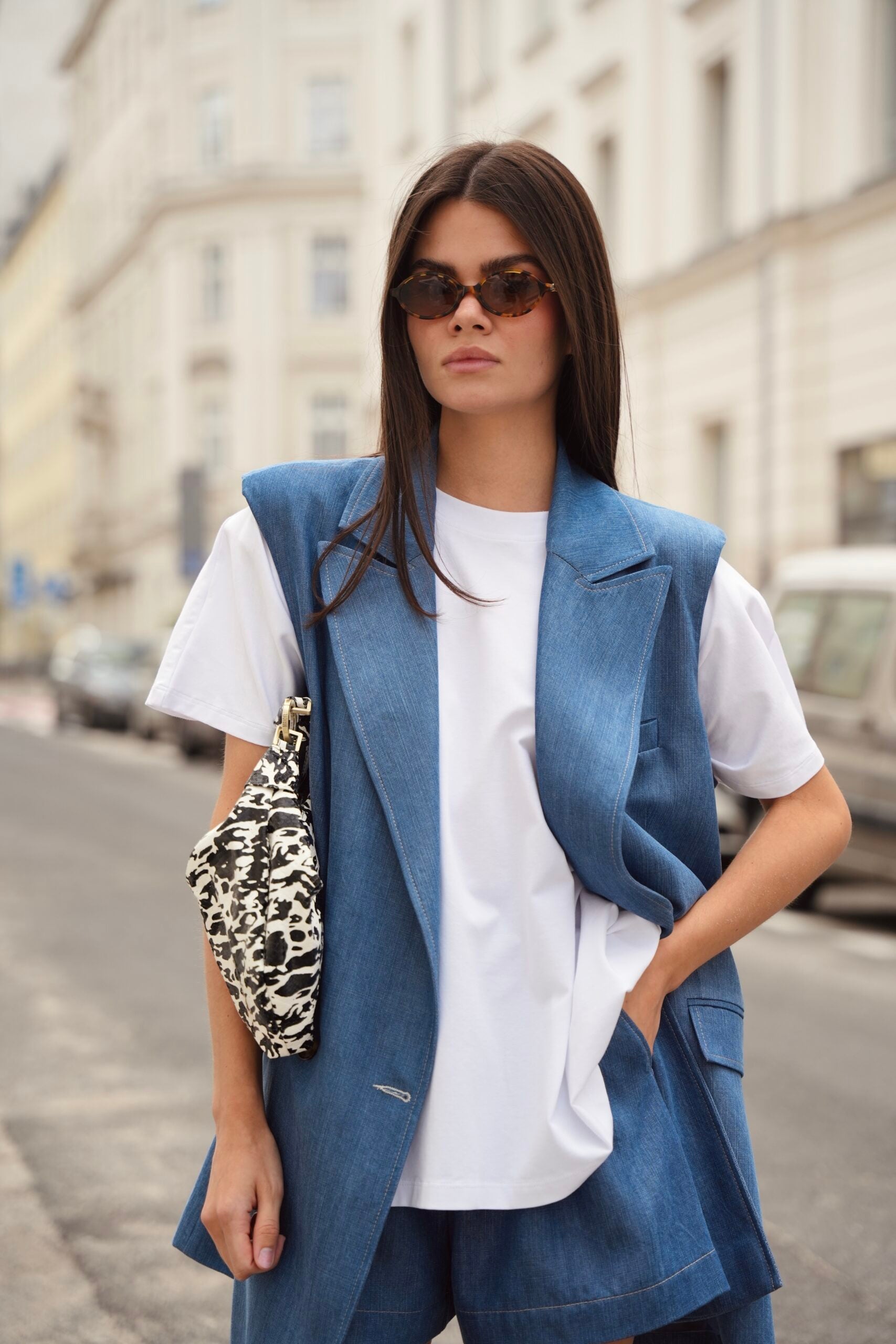 Kamizelka Santorini Blue