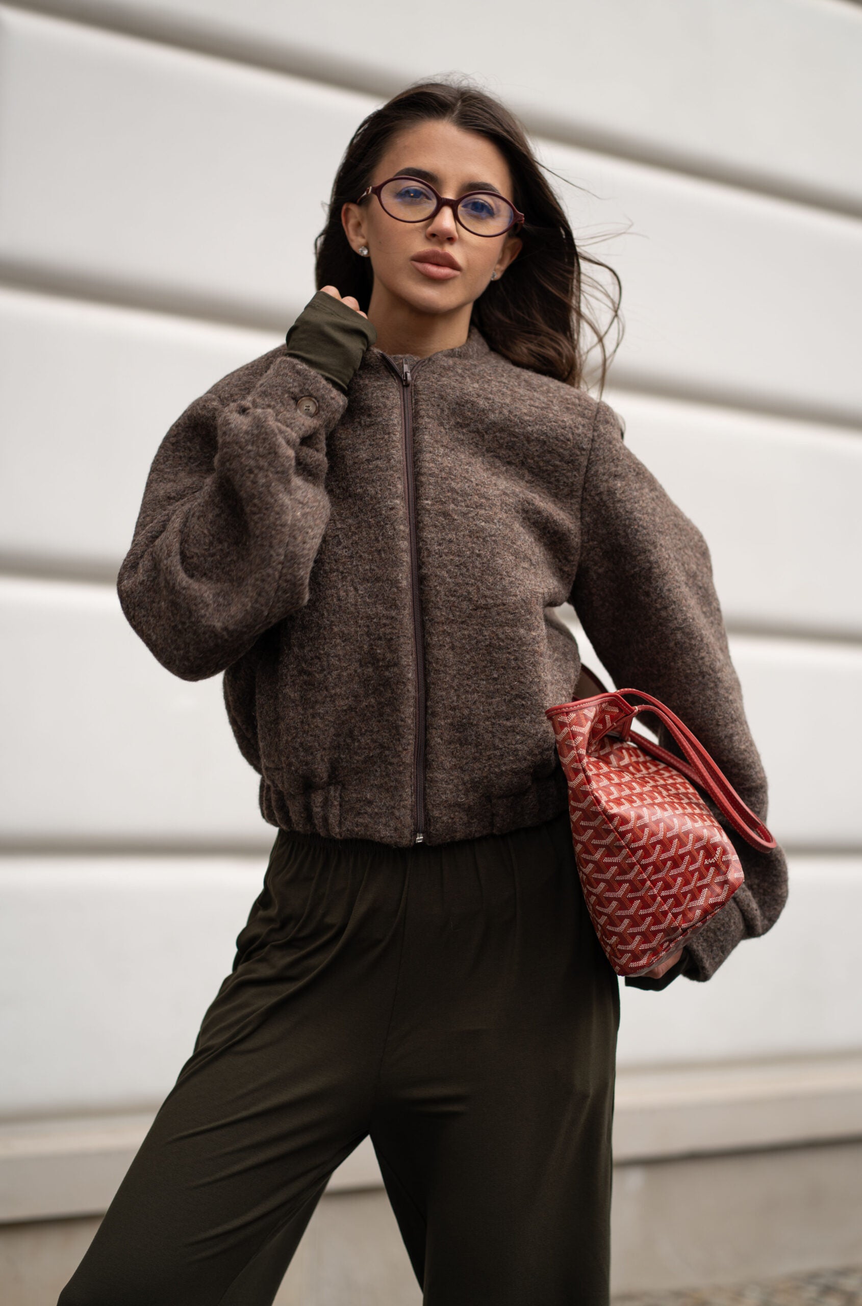 Bluza wełniana Teddy Milk Chocolate