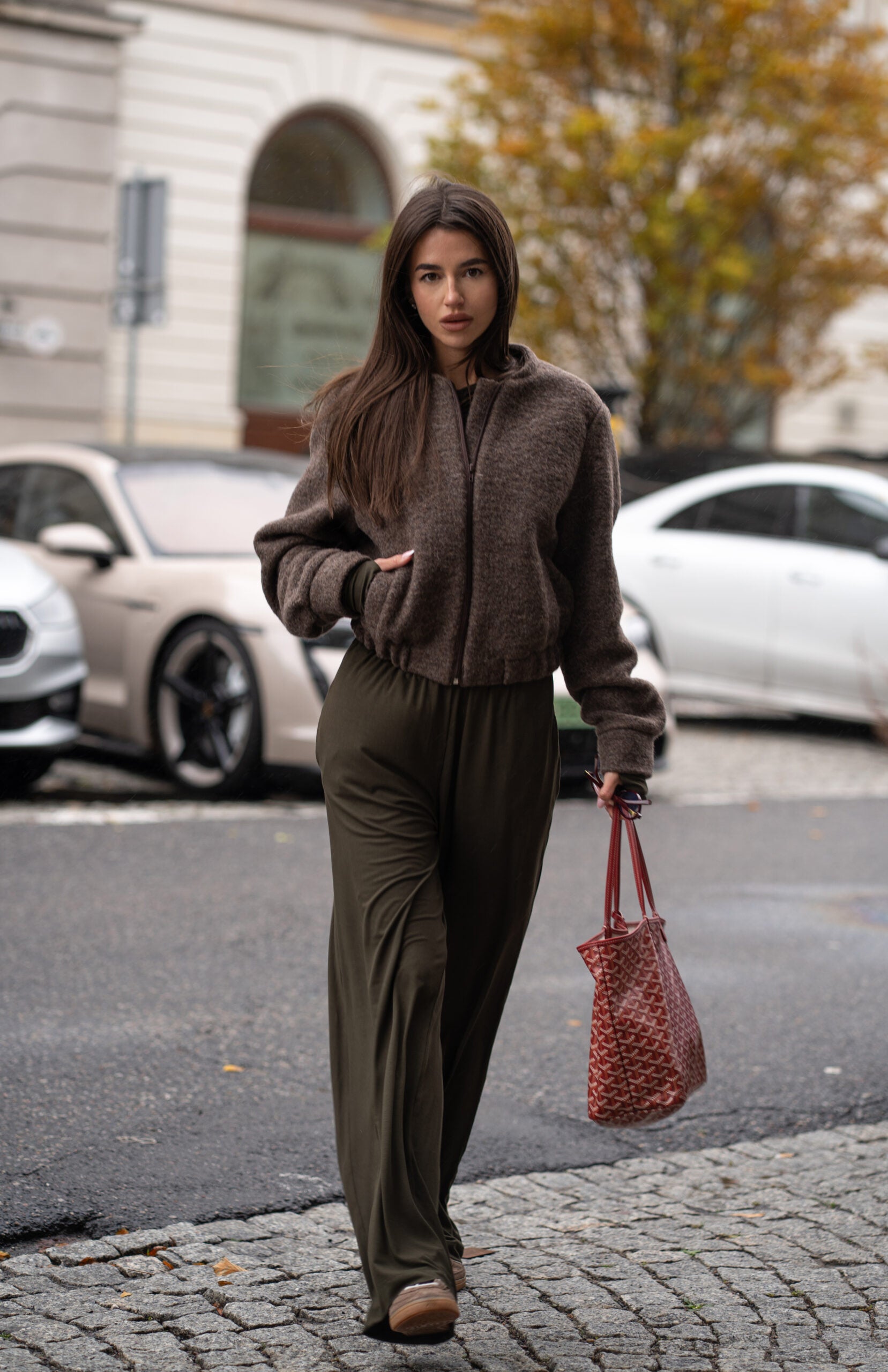 Bluza wełniana Teddy Milk Chocolate