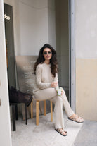 Longsleeve Manila Beige