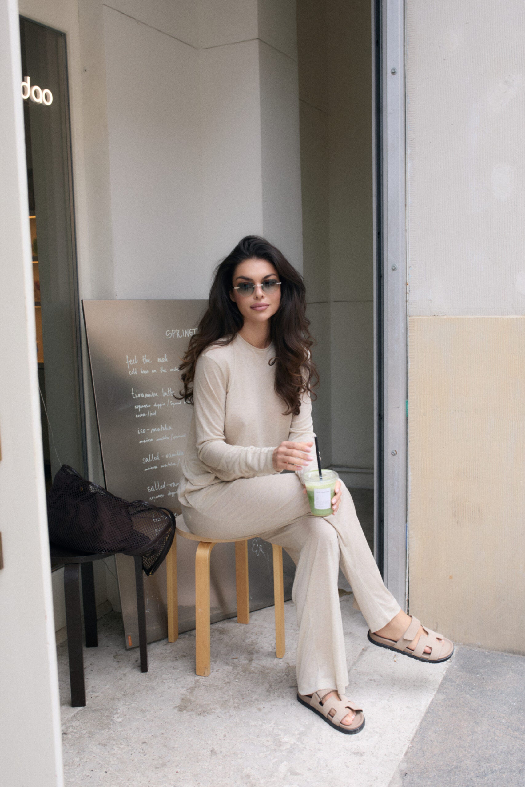 Longsleeve Manila Beige