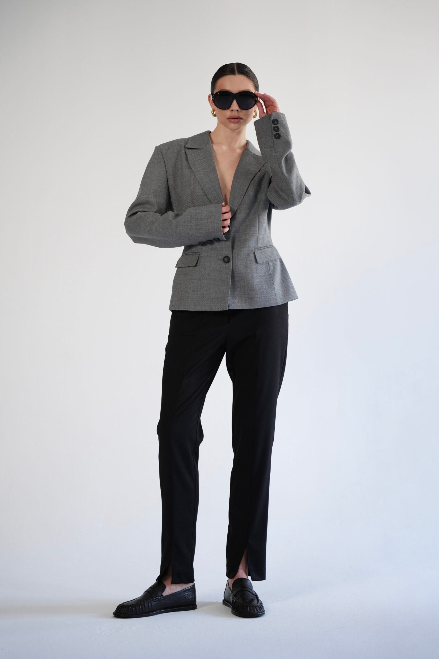 Spodnie New York black