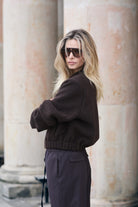 Bluza wełniana Teddy Brown